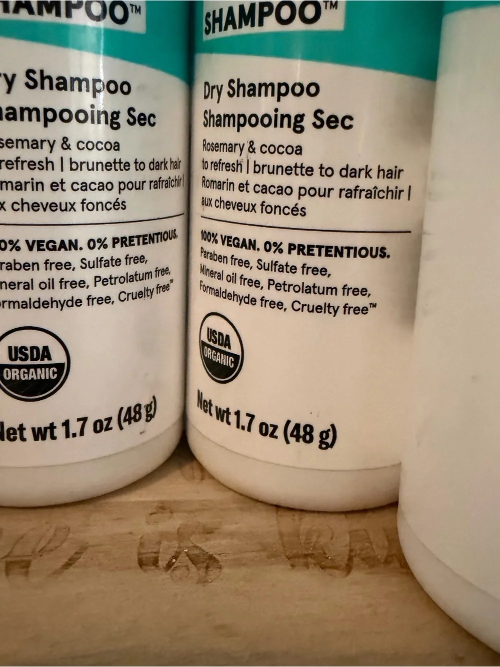 Acure dry shampoo